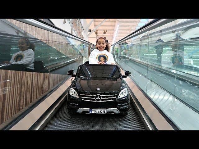 TOY Hunt Shopping In Supermarket - Power Wheels Ride On Car | Toys AndMe