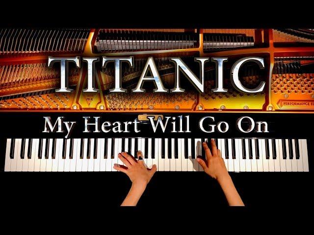 My Heart Will Go On - TITANIC - Sheet Music - 4K60p - piano cover - CANACANA