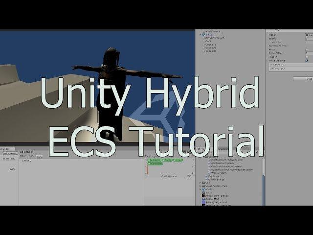 Unity ECS - Animations in Hybrid ECS