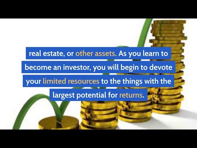 Reasons why you need to invest with your money