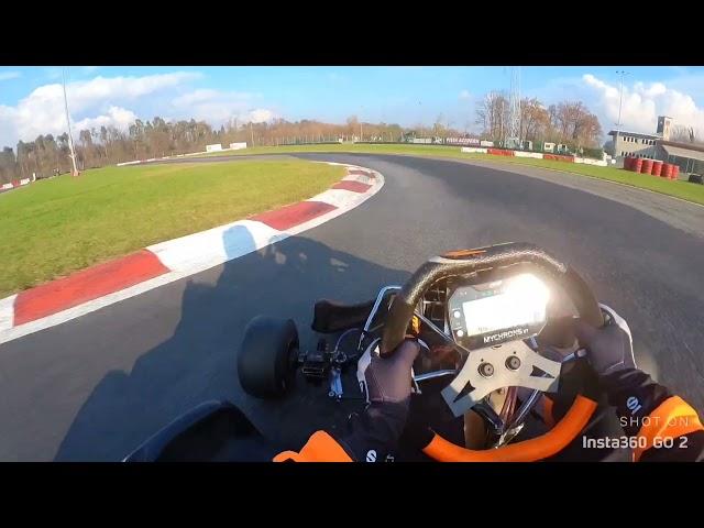 13 anni in kart 125 kz