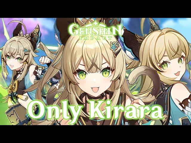 Can You Beat Genshin Impact Using Only Kirara?!