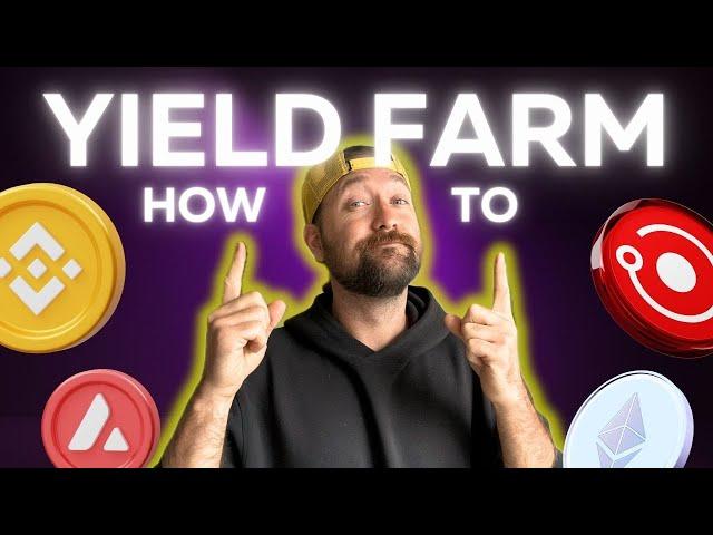 How To Yield Farm for Crypto Passive Income (MUST WATCH!)