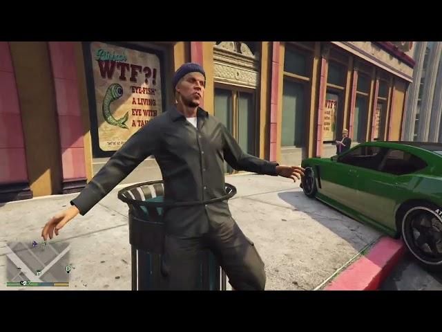 Spinning npc in GTA 5