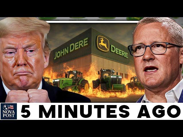 John Deere SHUTS DOWN Production In US And Trumps Reaction Says It All!