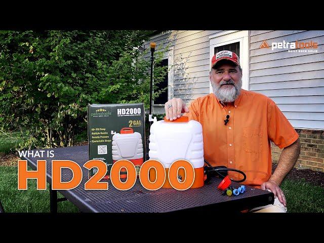 What is the HD2000 Backpack Sprayer? | PetraTools®