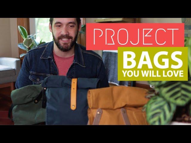 Knitting Accessories: Project Bags YOU WILL LOVE 