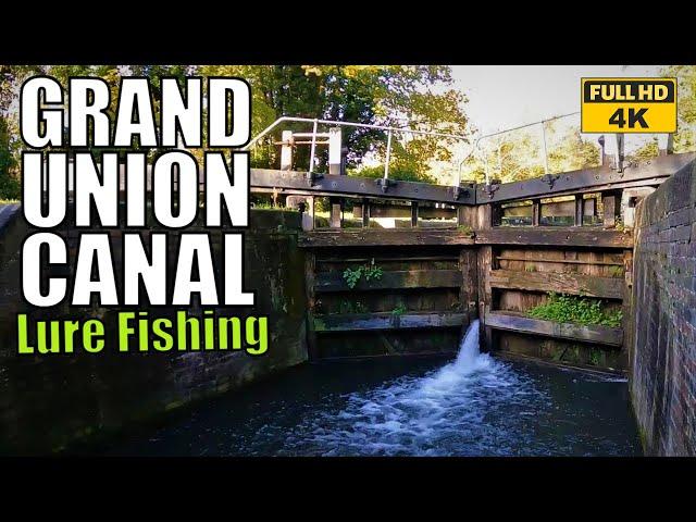 LURE FISHING on the GRAND UNION CANAL