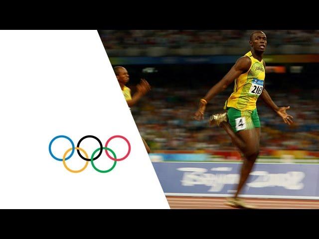 Usain Bolt Breaks 3 World Records | Beijing 2008 Olympics