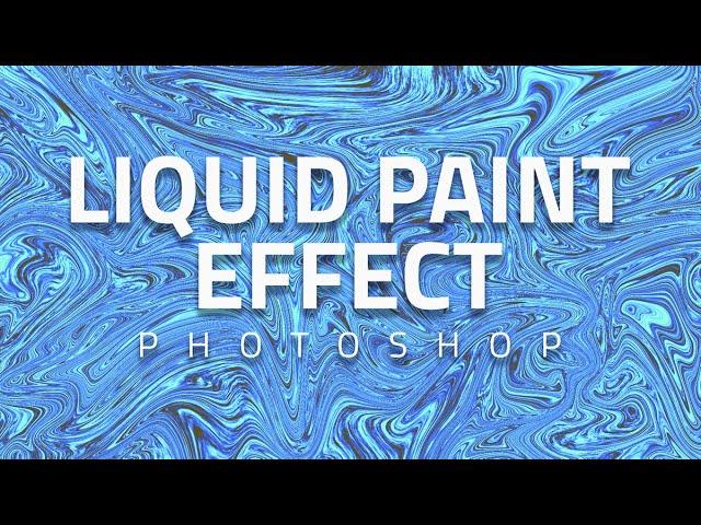 liquid paint effect photoshop~photoshop tutorial