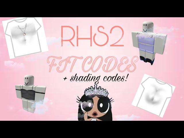 𝐃𝐖𝐂| RHS2 AND BROOKHAVEN FIT AND SHADING CODES