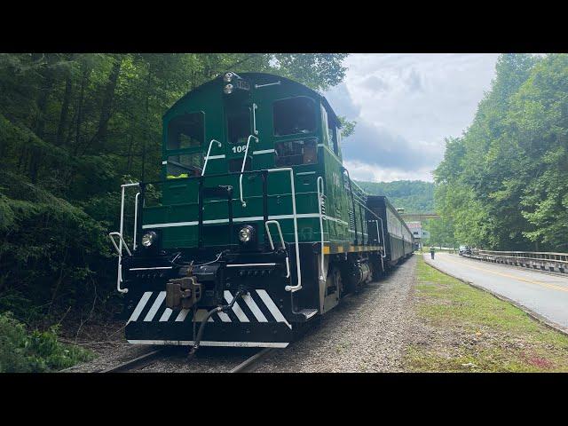 Big S￼outh Fork Scenic Railway train ride, and Blue Heron mine tour!