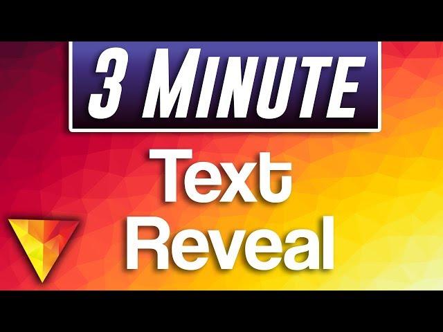 Hitfilm Express : How to do Text Reveal Effect