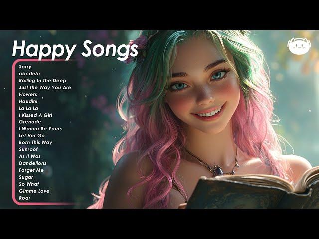 Happy Songs A playlist that makes you feel positive when you listen to it