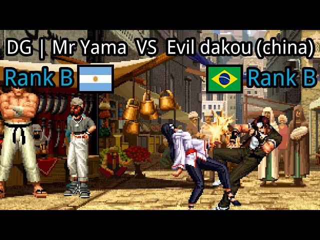 The King of Fighters '98 - The Slugfest: DG | Mr Yama (AR, Rank B)  vs Evil dakou (china) (BR, Rank