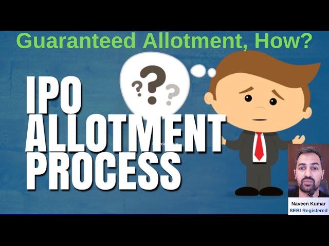 IPO allotment Rules | procedure | SME IPO | Mainboard IPO