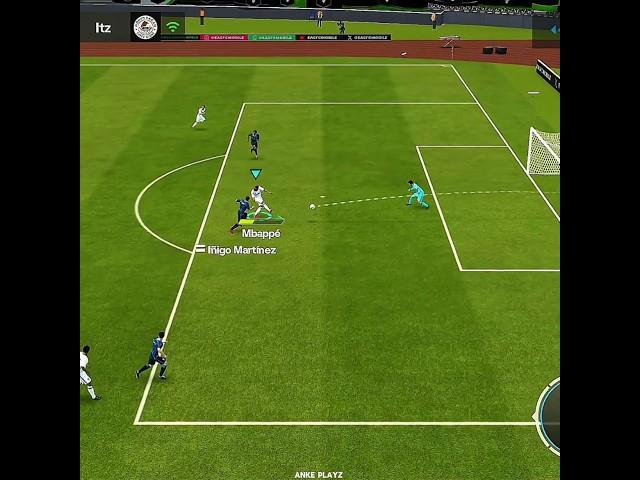 Defense to Offense in Seconds! Mbappé GOAL!  #shorts