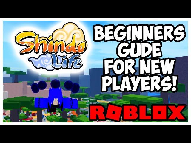 BEGINNERS GUIDE FOR NEW PLAYERS IN SHINDO LIFE (ROBLOX)