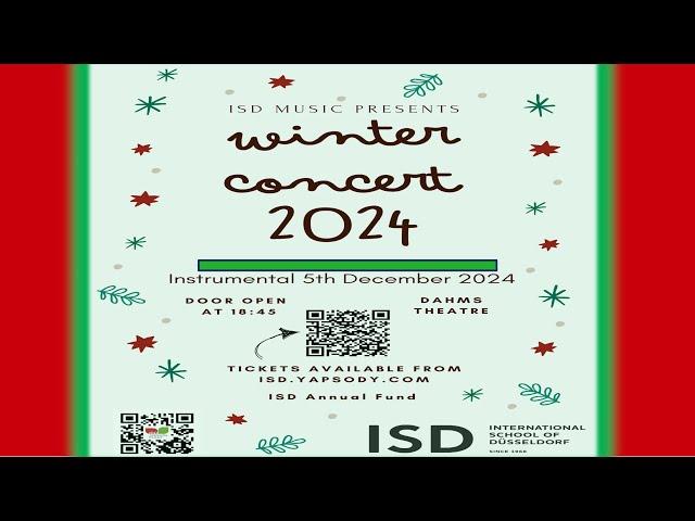 Instrumental Winter Concert @ ISD in Dahms Theatre