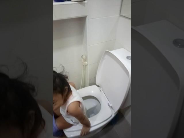 potty trained toddler