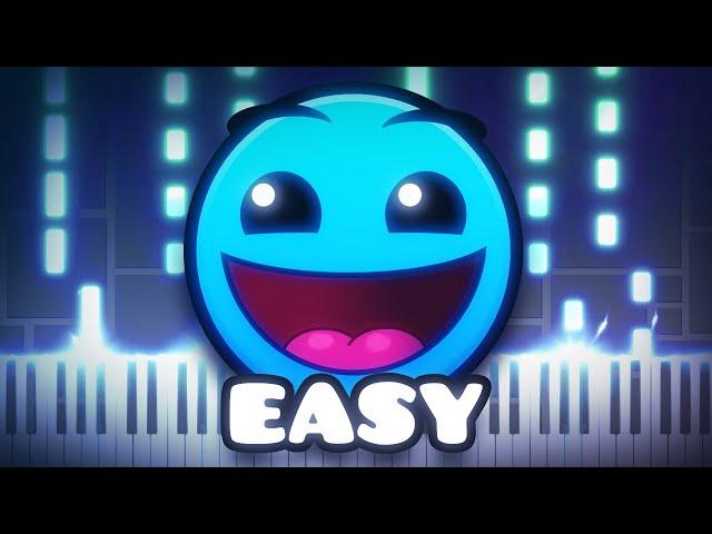 Geometry Dash LVL 1 - Stereo Madness | Piano Tutorial