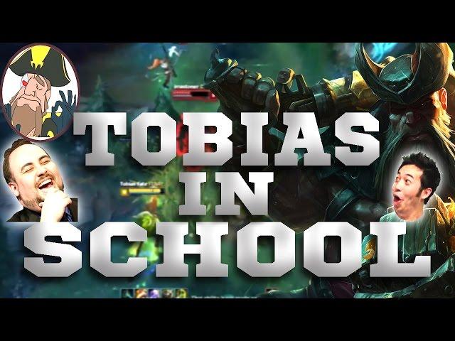 Tobias Fate - TOBIAS SUFFER IN SCHOOL.. FUNNY | I GET THINGS DONE.  | League of Legends