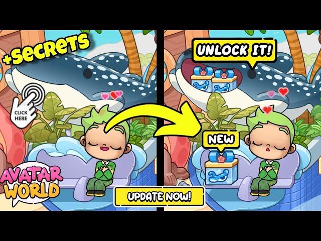 NEW UPDATE!!  NEW WATERPARK IS OUT NOW!  NEW WATERPARK SECRETS & TOUR IN AVATAR WORLD  PAZU