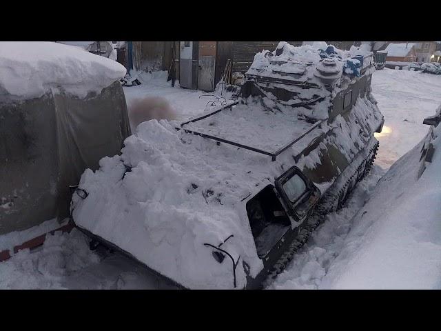 МТЛБу после двухлетней спячки