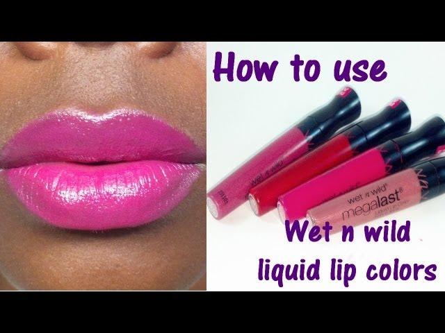 How to properly use Wet n Wild's liquid lip color!