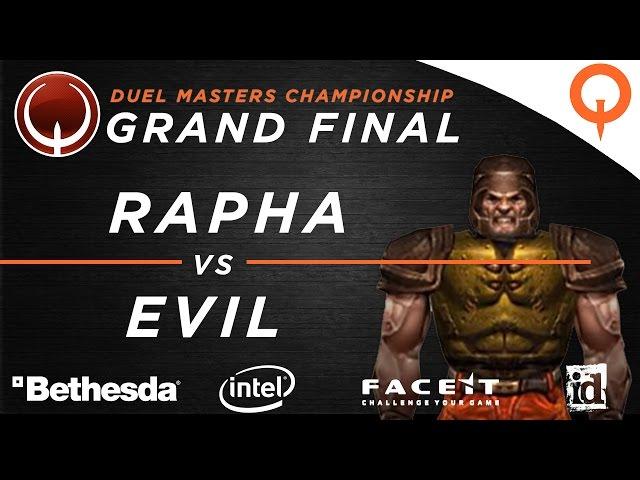 Rapha vs Evil - QL Duel, Grand Final (QuakeCon 2016)