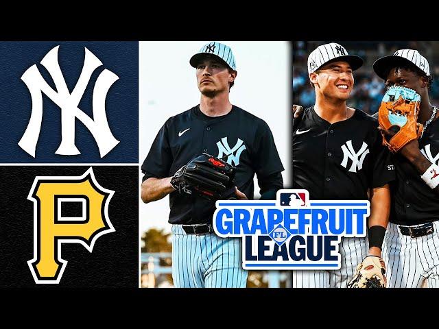 New York Yankees vs Pittsburgh Pirates | Spring Training Highlights (3/3/25)