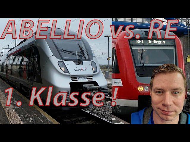 ABELLIO vs. Regional Express und ICE-4 (1. Klasse von Nordhausen nach Hannover) 