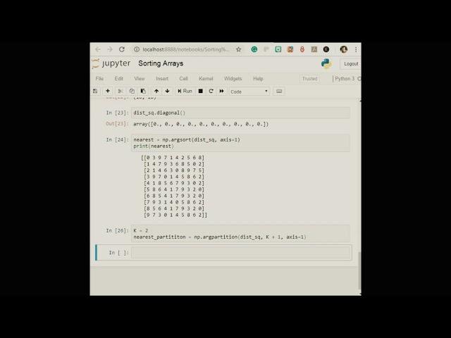 Example - k-Nearest Neighbors || Python Tutorial || Numpy || Data Science || Machine Learning