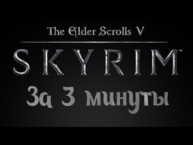 Весь TESV: Skyrim за 3 минуты!