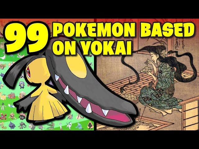 ALL Pokemon Based on Yokai and Japanese Folklore