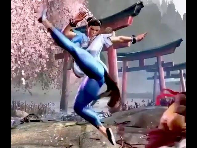 Street Fighter 6 Chun-Li Butt Jiggle Physics