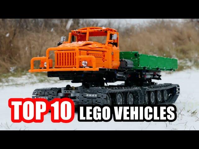 Top 10 Epic LEGO Technic Vehicles!