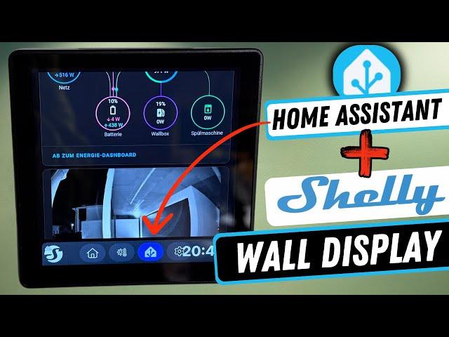 Home Assistant auf dem Shelly Wall Display - Anleitung