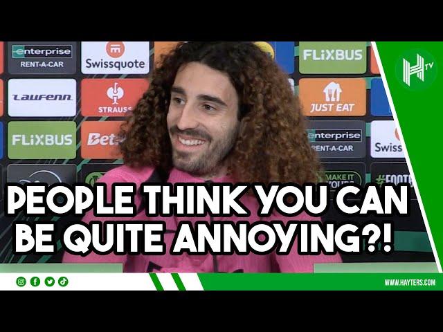  You can be ANNOYING at times? Reporter’s question to Marc Cucurella | Copenhagen v Chelsea