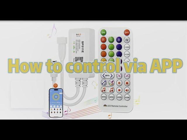 How to connect PAUTIX SP511E RGB Smart IC WIFI Controller