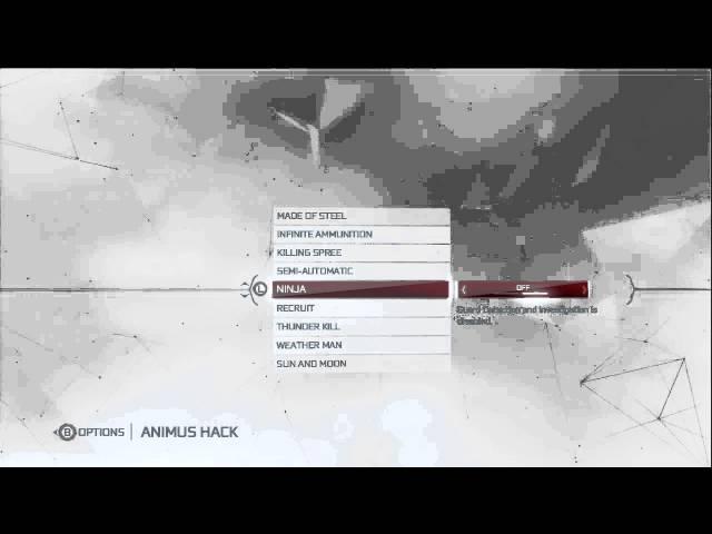 Assassin's Creed 3: All Animus Hacks