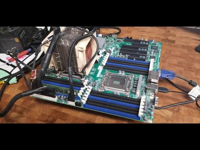 Supermicro X9DR3-LN4F+ Boot Success!