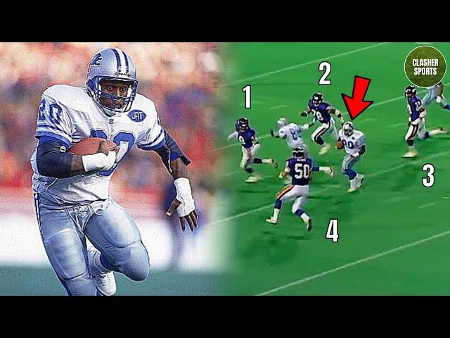 The Game Where Fans Realized Barry Sanders Was Not Human (Lions vs Vikings)