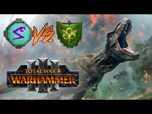 Geltblöm's Terror Rises! Lizardmen vs Nurgle - Total War Warhammer 3