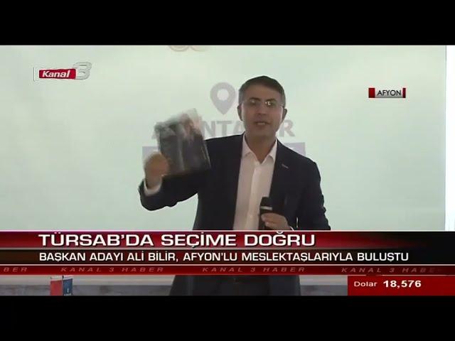 TÜRSAB Seçimine Doğru Kanal 3 TV Haberi