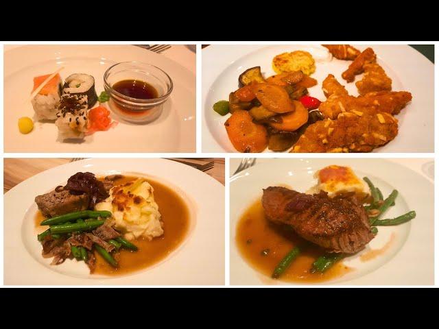 MEIN SCHIFF dinner  at the Atlantic Restaurant - TUI Cruises