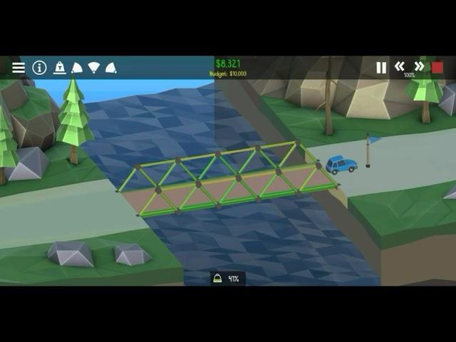 Poly Bridge 2 gameplay | l build a bridge | Poly Bridge 2 Hack | By AK hacker gaming