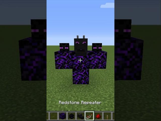 how to make dragon enderman in minecraft ?