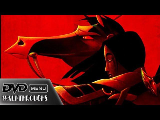 Mulan (1998, 2004) DvD Menu Walkthrough (Disc 1)