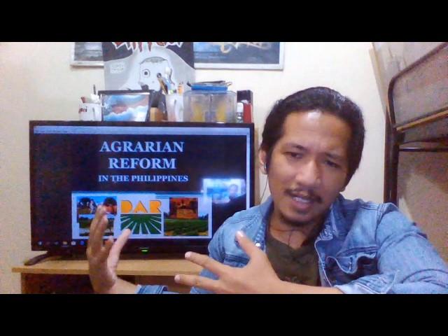 Philippine Agrarian Reform Analysis: Readings in Philippine History discussion